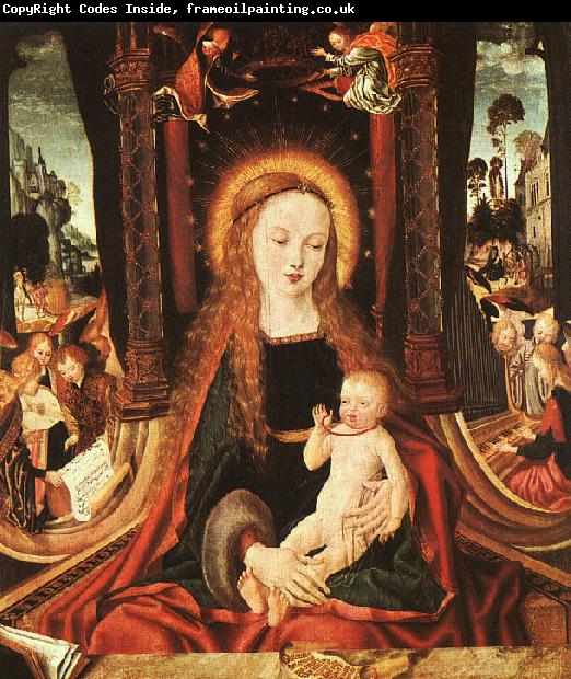 MASTER of the Aix-en-Chapel Altarpiece Madonna and Child sg